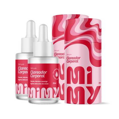 Sérum Clareador Corporal Mimy - 2 Unidades - 60ml