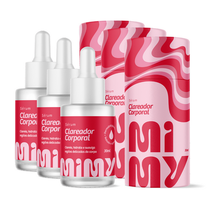 Sérum Clareador Corporal Mimy - 3 Unidades - 90ml